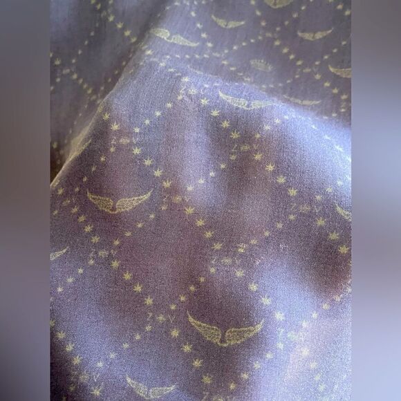 Zadig & Voltaire logo beachwear short kaftan beach resort Dress NWT. One size - Picture 8 of 9